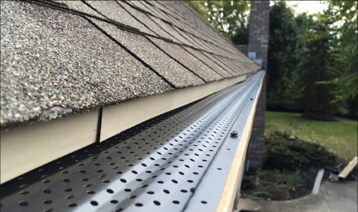 gutter guards installation